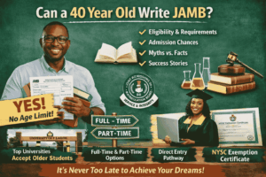 Can a 40 Year Old Write JAMB
