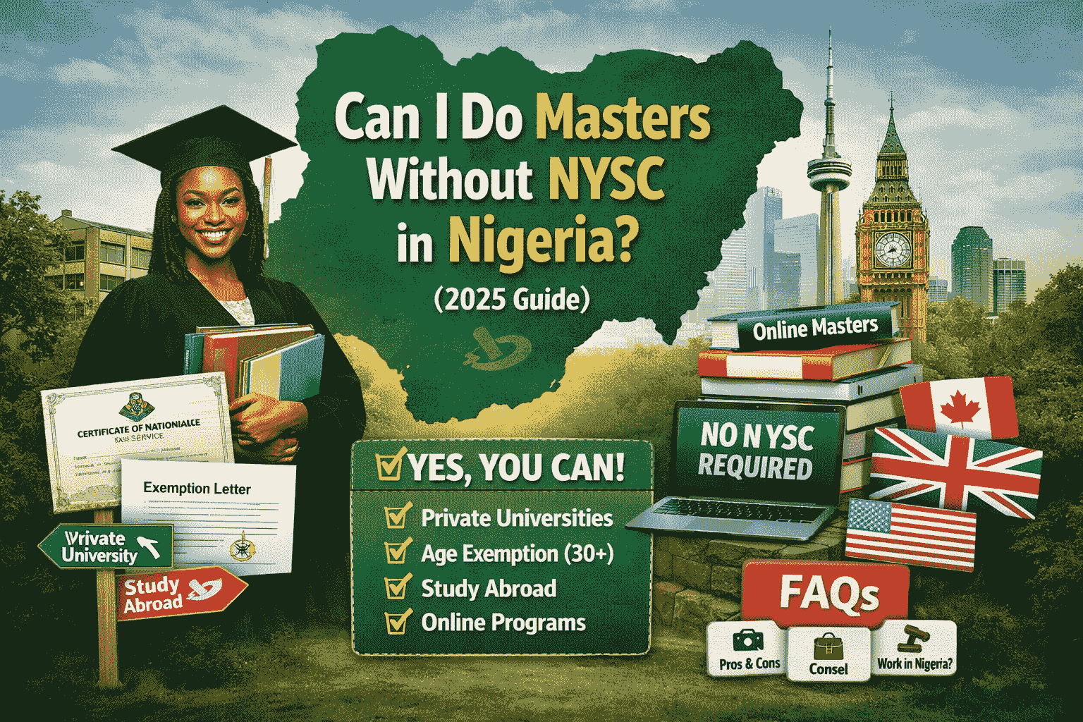 Can I Do Masters Without Nysc In Nigeria