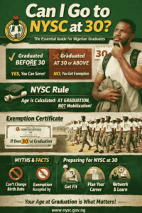 Can I Go To Nysc At 30