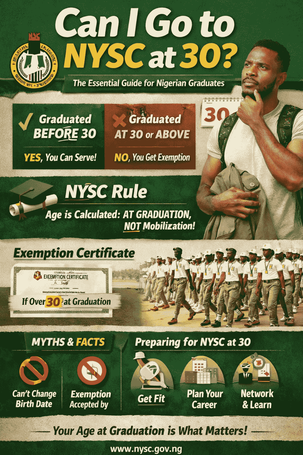 Can I Go To Nysc At 30