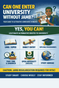 Can One Enter University Without Jamb
