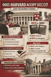 Does Harvard Accept Neco