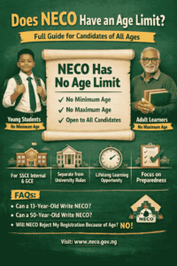 Does Neco Have An Age Limit