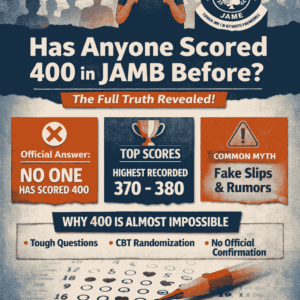 Has Anyone Scored 400 In Jamb Before
