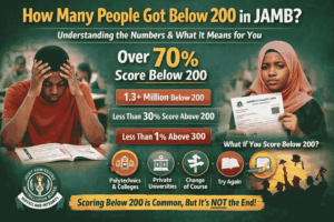How Many People Got Below 200 In Jamb