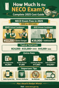 How Much Is The Neco Exam