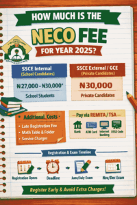 How Much Is The Neco Fee For Year 2025