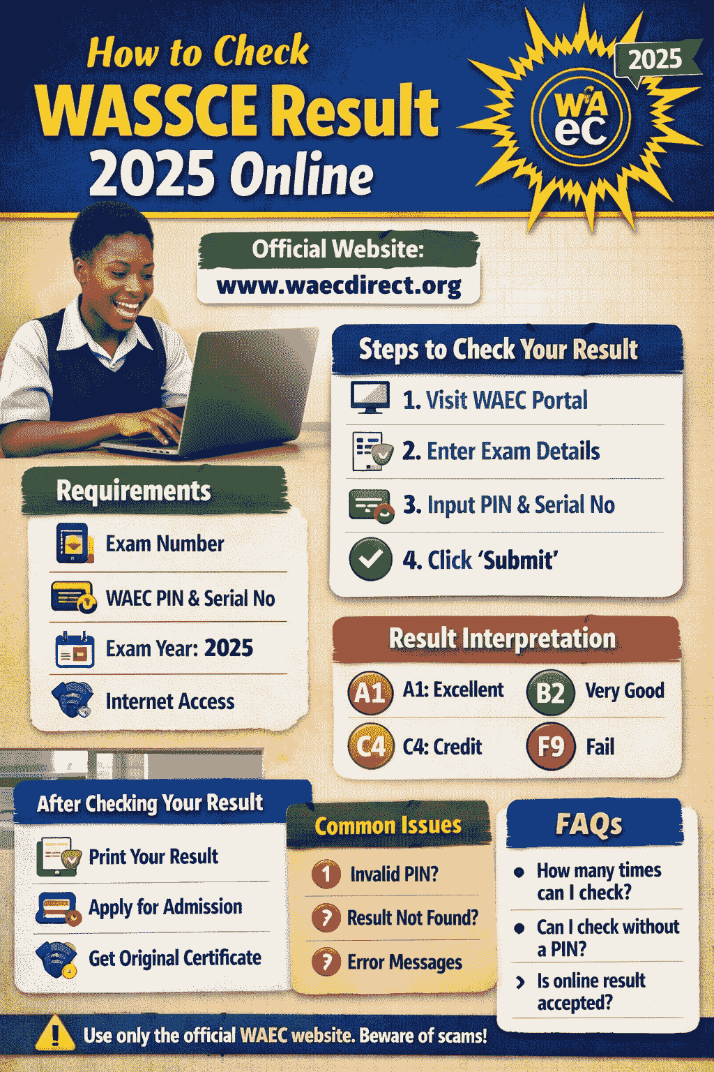 How To Check Wassce Result 2025 Online