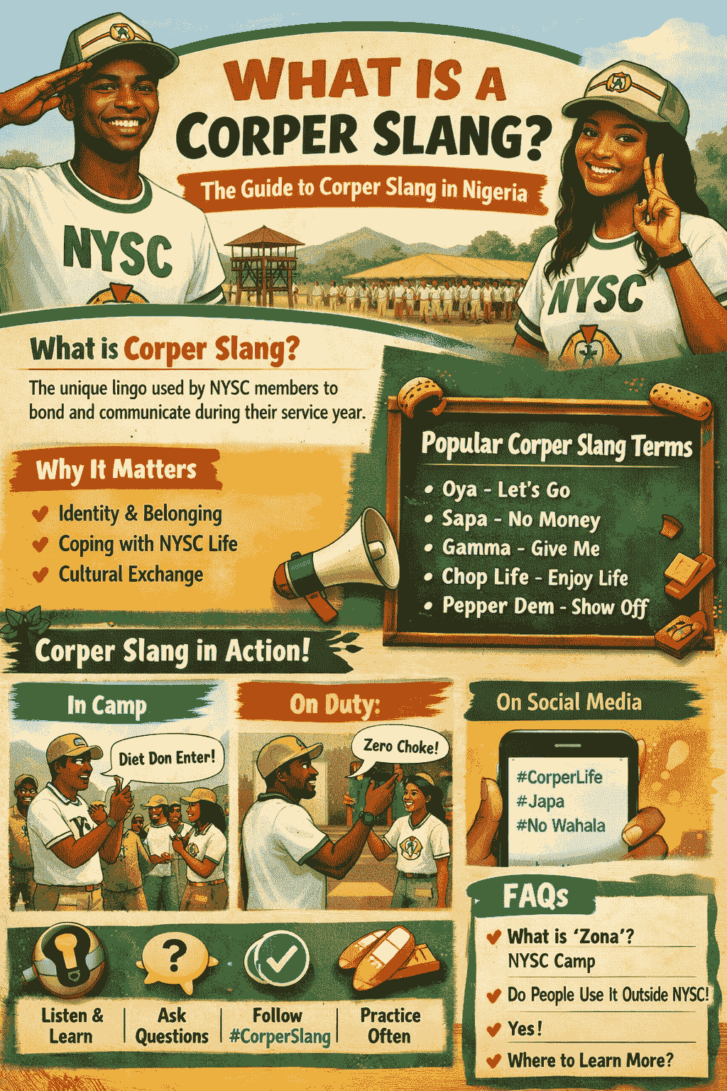 What Is A Corper Slang