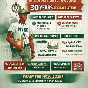 What is the Schedule for NYSC 2025