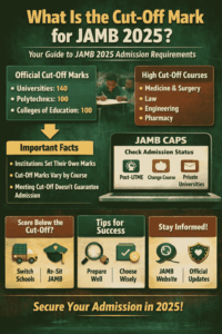 What Is The Cut Off Mark For Jamb 2025