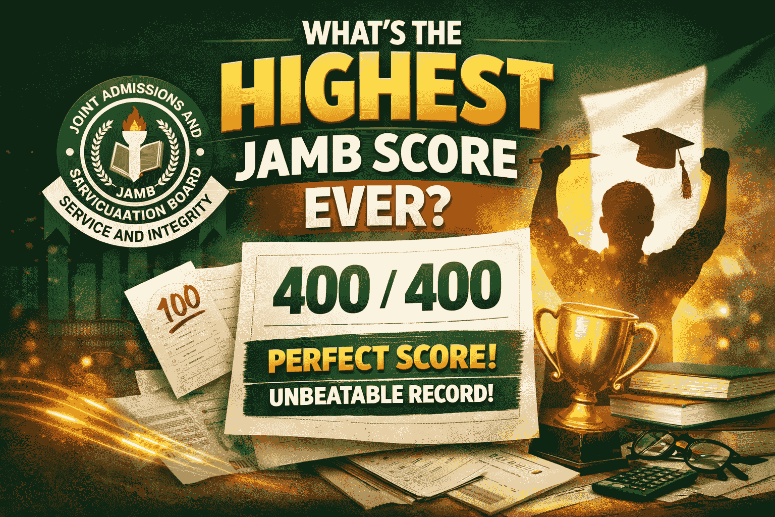 Whats The Highest Jamb Score Ever