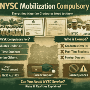 Is Nysc Mobilization Compulsory