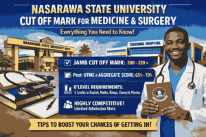 Nasarawa State University Cut Off Mark For Medicine And Surgery