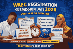WAEC Registration Submission Date (2026): The Complete, Up-to-Date Guide for Nigerian Students